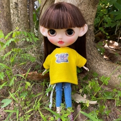 Blyth Doll Clothe Blyth Outfit Suit for 1/6 BJD Licca Body Suit Toy Girl Gift for Doll Customized