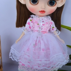 Blyth Doll Clothe Blyth Outfit Suit for 1/6 BJD Licca Body Suit Toy Girl Gift for Doll Customized